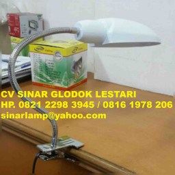 Lampu Pameran Jepit Fleksibel E27